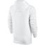 Nike Mens Sportswear Hoodie - White/Black - thumbnail image 2