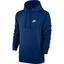 Nike Mens Sportswear Hoodie - Blue Jay/White - thumbnail image 1