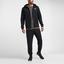 Nike Mens Sportswear Full-Zip Hoodie - Black - thumbnail image 6