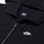 Nike Mens Sportswear Full-Zip Hoodie - Black - thumbnail image 7