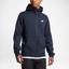 Nike Mens Sportswear Full-Zip Hoodie - Obsidian/White - thumbnail image 3