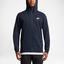 Nike Mens Sportswear Full-Zip Hoodie - Obsidian/White - thumbnail image 7