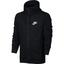 Nike Mens Sportswear Advance 15 Hoodie - Black - thumbnail image 1