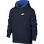 Nike Boys Sportswear Hoodie - Blue - thumbnail image 1