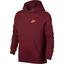 Nike Boys Sportswear Hoodie - Red - thumbnail image 1