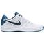 Nike Kids Air Vapor Advantage Carpet Shoes - White/Blue - thumbnail image 1