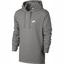 Nike Mens Sportswear Hoodie - Dark Grey Heather - thumbnail image 1