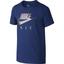 Nike Boys Air Short Sleeve Tee - Deep Royal Blue - thumbnail image 1