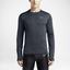 Nike Mens Element Running Top - Black/Heather - thumbnail image 3