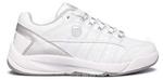 K-Swiss Kids Optim Omni - White/Silver (Size 3-5.5)
