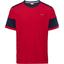 Head Mens Volley T-Shirt - Red/Dark Blue - thumbnail image 1
