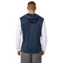HEAD Mens Club 25 Tech Hoodie- Navy/White - thumbnail image 2