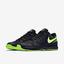 Nike Mens Zoom Vapor 9.5 Tour QS Tennis Shoes - Black/Green - thumbnail image 5