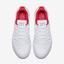 Nike Mens Zoom Vapor 9.5 Tour QS Tennis Shoes - White/Red - thumbnail image 4