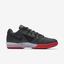 Nike Mens Lunar Ballistec 1.5 Legend Rafa Tennis Shoes - Dark Grey - thumbnail image 3