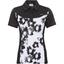 HEAD Womens Performance Polo Shirt - Black/White - thumbnail image 1