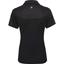 HEAD Womens Performance Polo Shirt - Black/White - thumbnail image 2
