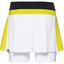 Head Womens Emma Skort - White/Yellow - thumbnail image 2