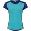 HEAD Womens Sammy T-Shirt - Aqua/Royal Blue - thumbnail image 1