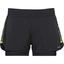 Head Womens Advantage Shorts - Black - thumbnail image 1