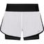 Head Womens Stance Shorts - White/Black - thumbnail image 1