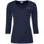 Head Womens Club Tech 3/4 Sleeve Shirt - Dark Blue