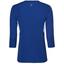 Head Womens Club Tech 3/4 Sleeve Shirt - Royal Blue - thumbnail image 2