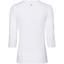 HEAD Womens Club Tech 3/4 Sleeve Shirt - White - thumbnail image 2