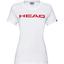 Head Womens Club Lucy T-Shirt - White/Red - thumbnail image 1