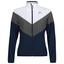 HEAD Womens Club Jacket - Navy Blue/White - thumbnail image 1