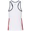 Head Womens Club Tank Top - White/Red - thumbnail image 2