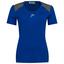 HEAD Womens Club Tech Tee - Royal Blue - thumbnail image 1