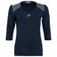 Head Womens Club Tech 3/4 Sleeve Top - Dark Blue - thumbnail image 1