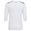 HEAD Womens Club Tech 3/4 Sleeve Top - White/Dark Blue - thumbnail image 2