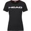 HEAD Womens Lucy T-Shirt - Black/White - thumbnail image 1