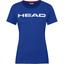 Head Womens Lucy T-Shirt - Royal Blue/White