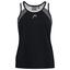 HEAD Womens Club Tank Top - Black - thumbnail image 1
