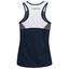 HEAD Womens Club Tank Top - Dark Blue/White - thumbnail image 2