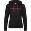 Head Womens Club Rosie Hoodie - Black/Red - thumbnail image 1