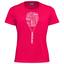 Head Womens Typo Tee - Magenta