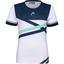 HEAD Womens Performance Tee - White/Dark Blue/Mint - thumbnail image 1