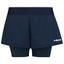 Head Womens Dynamic Shorts - Dark Blue - thumbnail image 1