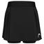 HEAD Womens Dynamic Skort - Black - thumbnail image 2