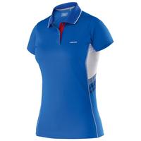 HEAD Womens Club Technical Polo - Blue