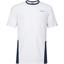 Head Boys Club Tech T-Shirt - White/Dark Blue - thumbnail image 1