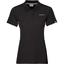 HEAD Girls Club Tech Polo Shirt - Black - thumbnail image 1