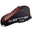 Dunlop Club 3 Racket Bag - Black/Red - thumbnail image 1