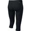 Nike Girls Pro Capri Tights - Black/White - thumbnail image 2