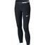Nike Girls Pro Tights - Black/White - thumbnail image 1
