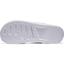 Nike Womens Benassi Duo Ultra Slide Sandal - White/Metallic Silver - thumbnail image 3